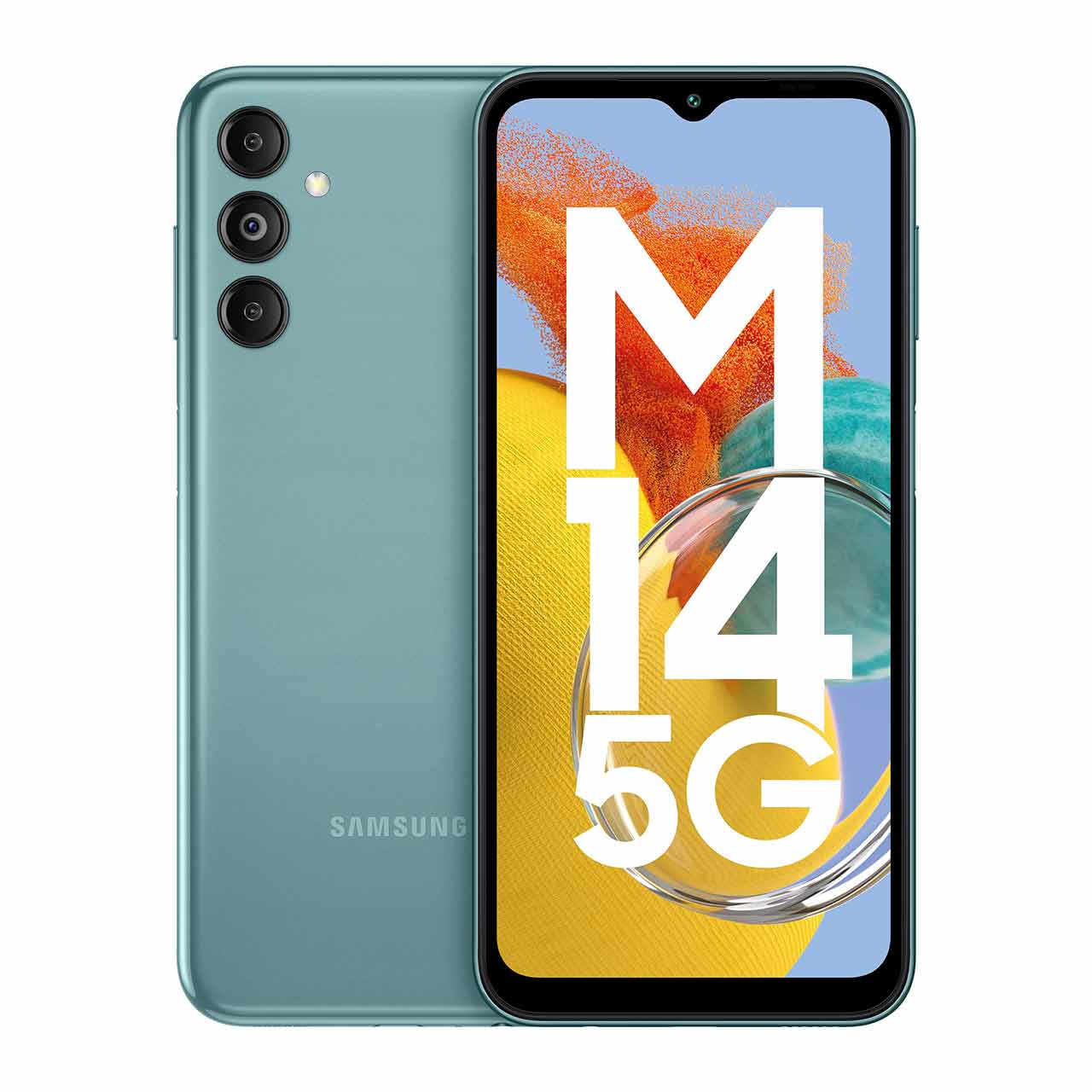 گوشی موبایل سامسونگ مدل Galaxy M14 5G (RAM 6) ظرفیت 128GB – سبزآبی