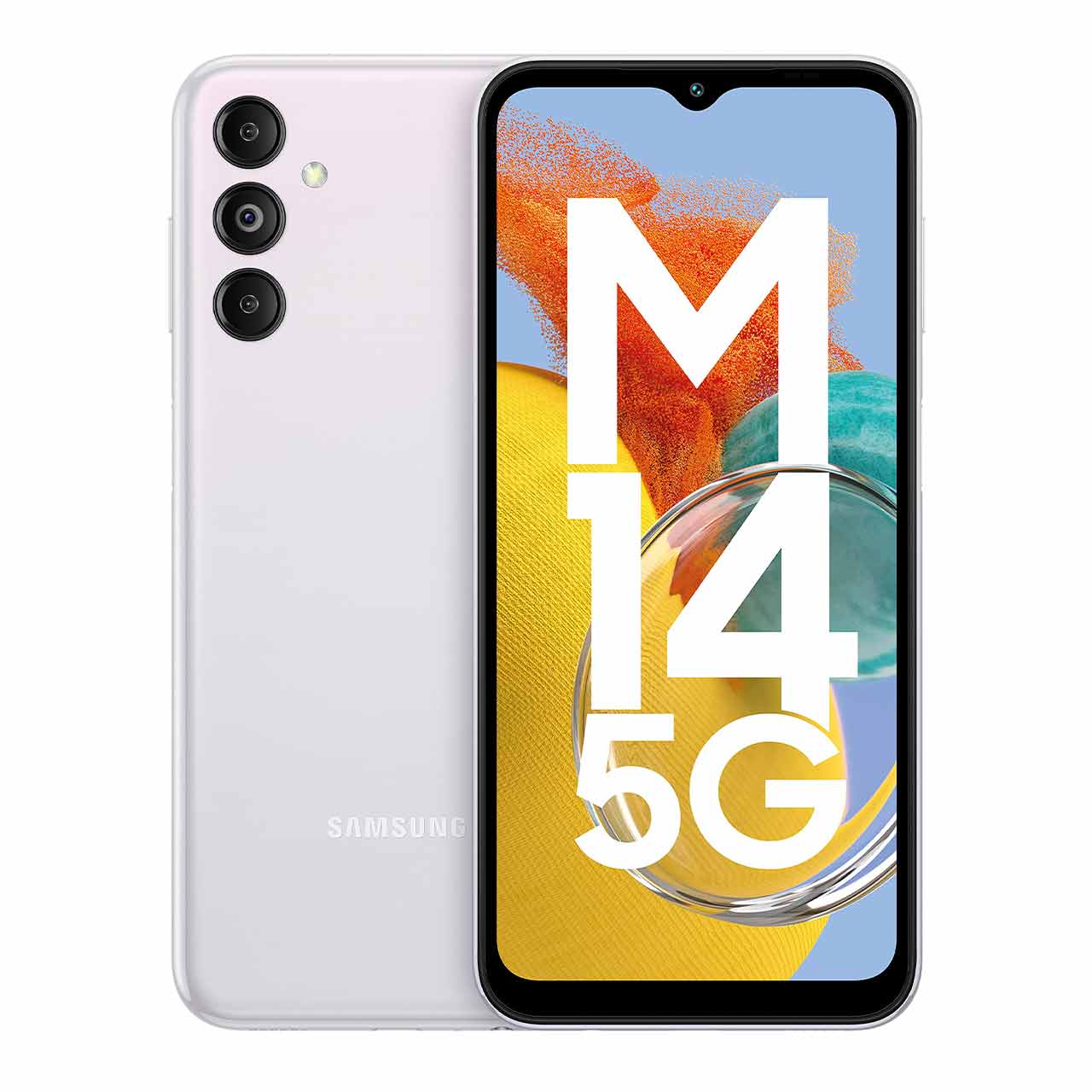 گوشی موبایل سامسونگ مدل Galaxy M14 5G (RAM 6) ظرفیت 128GB – نقره ای
