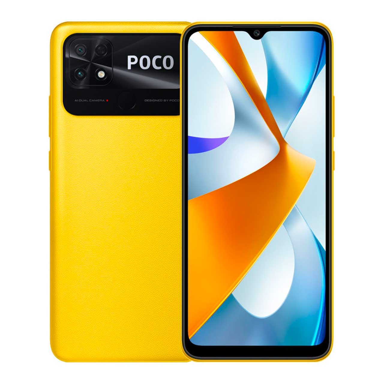 گوشی موبایل شیائومی مدل Xiaomi Poco C40 (RAM 3) ظرفیت 32GB – زرد